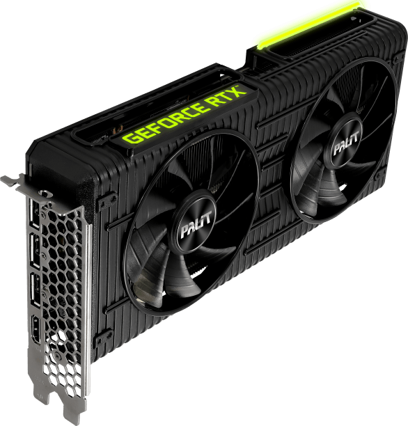 Видеокарта Palit RTX3060 Ti DUAL OC 8G NE6306TS19P2-190AD