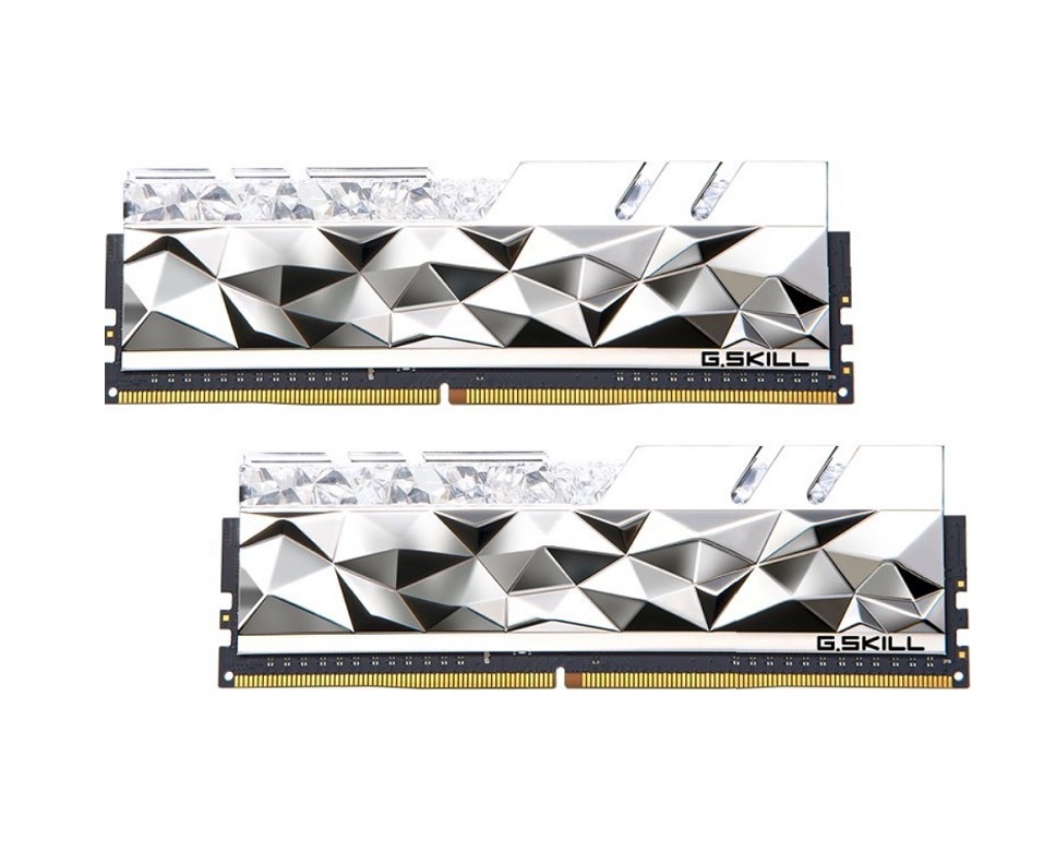 Модуль памяти DDR4 G.SKILL TRIDENT Z ROYAL ELITE 32GB (2x16GB) 4266MHz CL16 (16-19-19-39) 1.50V / F4-4266C16D-32GTES / SILVER