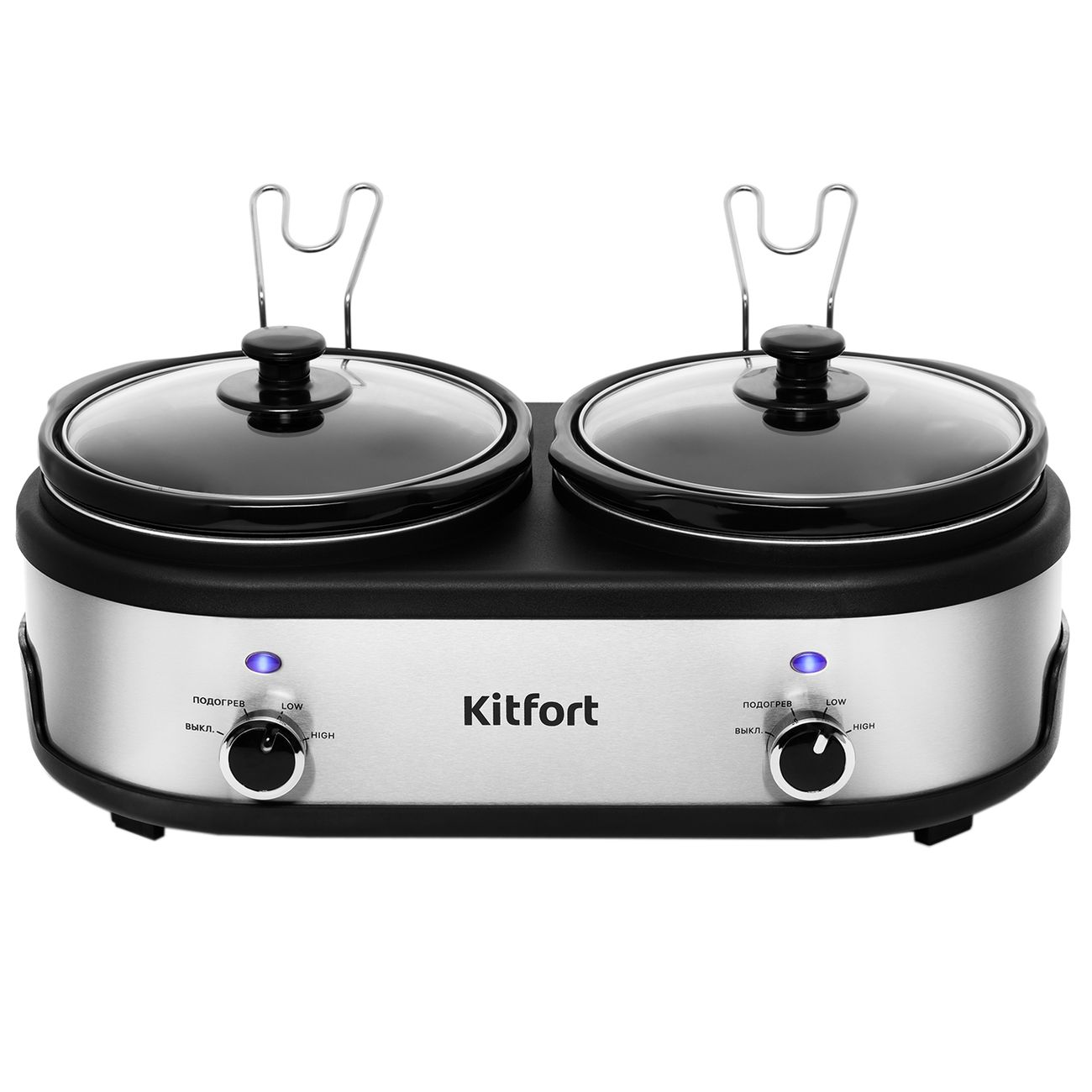 Медленноварка Kitfort KT-219 2.5л 140Вт черный