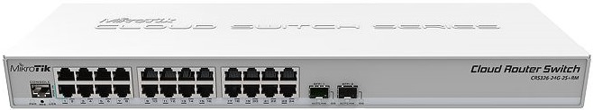 Коммутатор MikroTik Cloud Router Switch 326-24G-2S+RM
