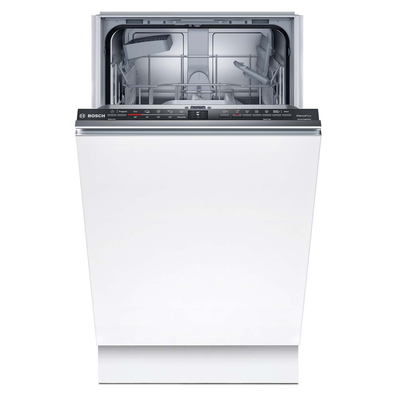 Встраиваемая посудомоечная машина Bosch Serie 2 SRV2HKX3DR [45 см, 9 комп., пр.-4, теплообмен., полн.(корпус+шланг)]