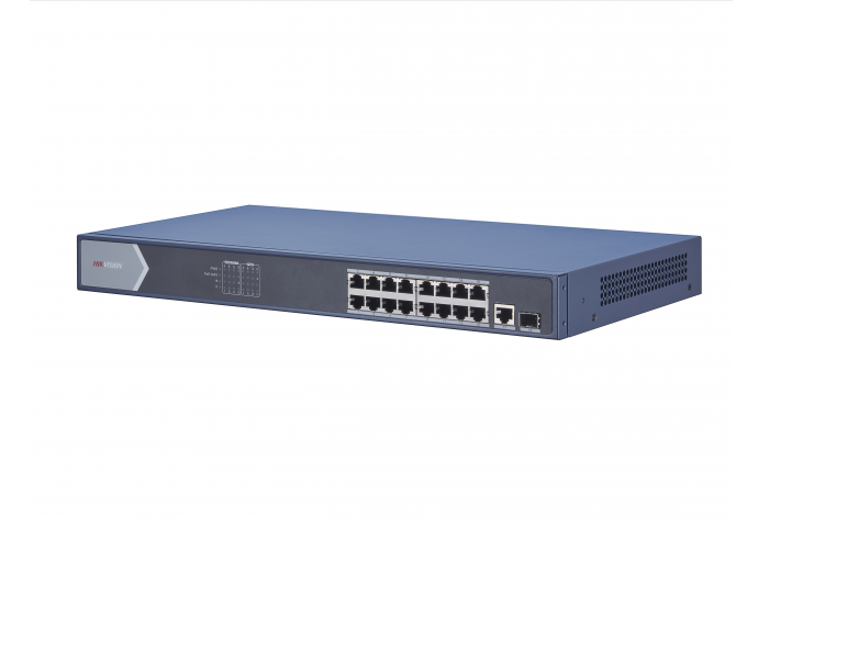 Коммутатор 16PORT 1000M POE DS-3E0518P-E/M HIKVISION