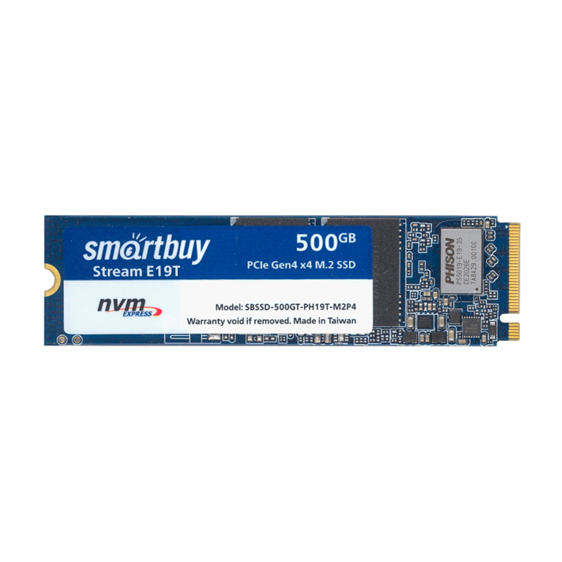 SSD M.2 Smartbuy 500Gb Stream E19T <SBSSD-500GT-PH19T-M2P4>