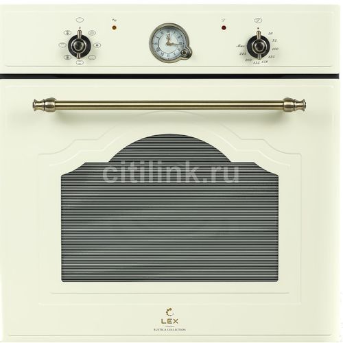 Духовой шкаф Электрический Lex EDM 072 C IV стекло слоновая кость CHAO000334