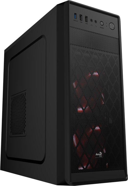 Корпус Aerocool SI-5100, ATX, без БП, 198x430x425 мм, 1x USB 3.0 + 2x USB 2.0, сталь 0,5 мм