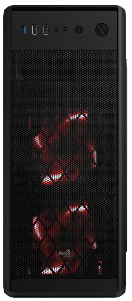 Корпус Aerocool SI-5100, ATX, без БП, 198x430x425 мм, 1x USB 3.0 + 2x USB 2.0, сталь 0,5 мм