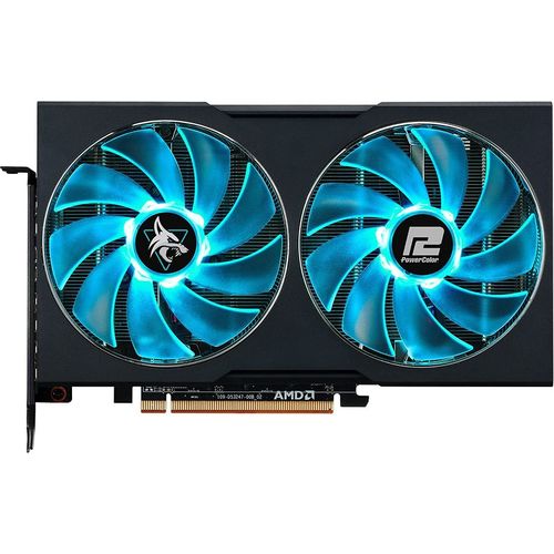 Видеокарта Radeon RX6650XT 8GB Hellhound GDDR6 128-bit HDMI DPx3