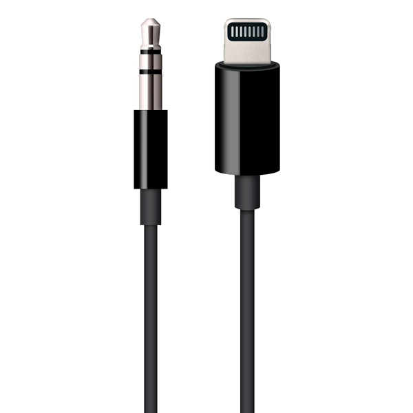 Адаптер Apple Lightning to 3.5 mm Audio Cable
Apple Lightning to 3.5 mm Audio Cable