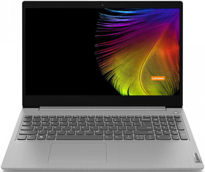 Ноутбук 15.6" HD Lenovo IdeaPad 3 grey (Cel N4020/4Gb/256Gb SSD/noDVD/VGA int/no OS) (81WQ00EMRK)