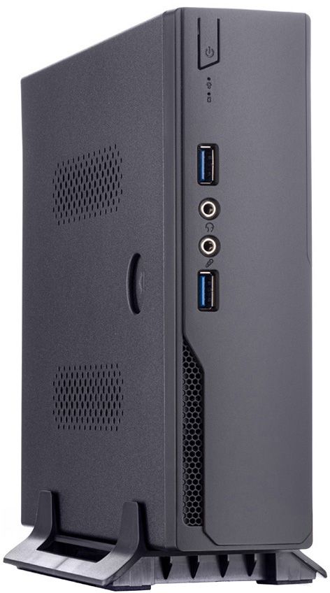 Корпус с внешним блоком питания 120Вт. Сase Foxline mITX FL-103-AD120-DC