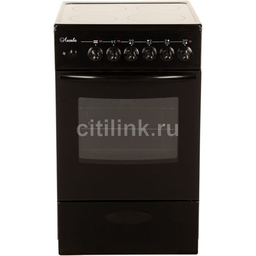 Плита Электрическая Лысьва EF4004MK00 черный стеклокерамика (без крышки)