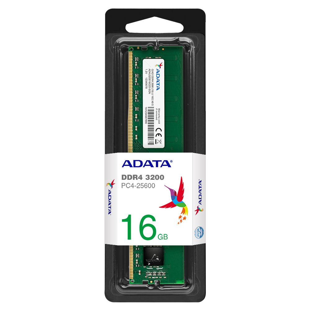 Модуль памяти DDR4 16GB ADATA AD4U320016G22-SGN