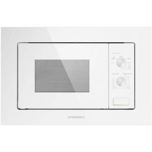 Микроволновая печь MAUNFELD MBMO.20.2PGW, встраиваемая, 20л, 800Вт, белый