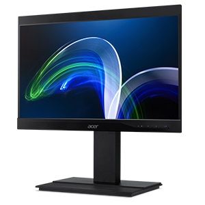 Моноблок Acer Veriton Z4880G [DQ.VUYER.00K] Black 23.8" {FHD i3-10105/8Gb/256Gb SSD/W10Pro/k+m}