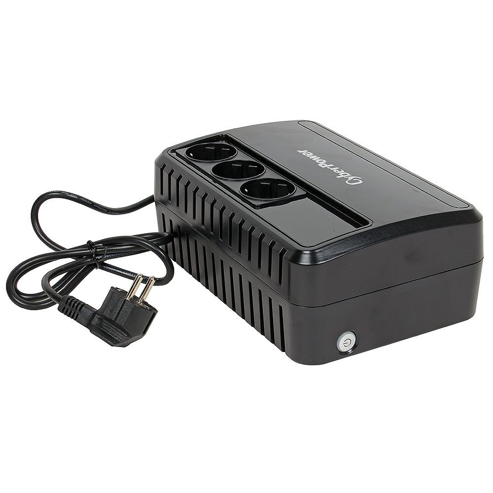 ИБП CyberPower BU725E, Line-Interactive, 725VA/390W, 3 Schuko розетки