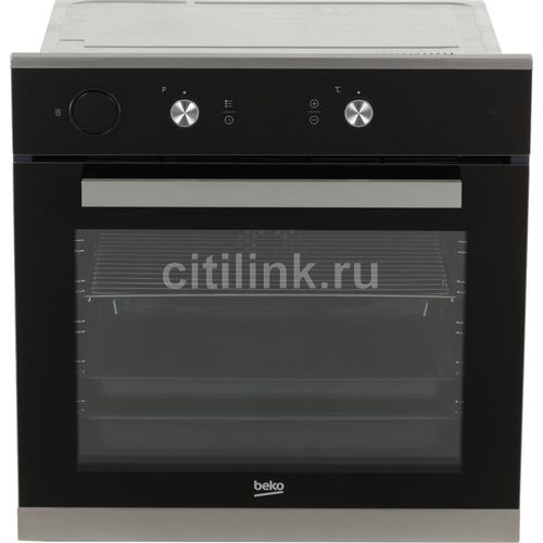 Электрический духовой шкаф Beko BIS 25300 XM, черный