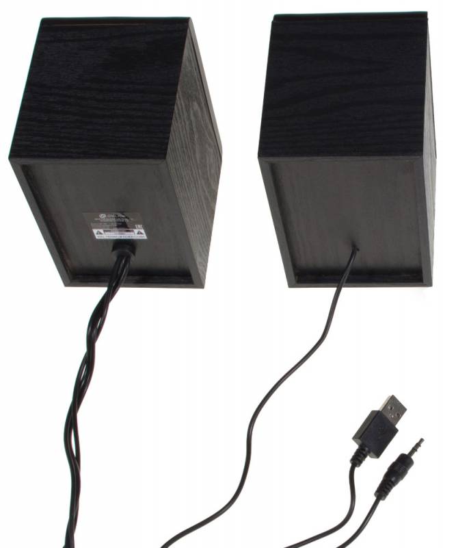 Колонки 2.0 Оклик OK-160 [6 Вт, питание - USB порт, черный]