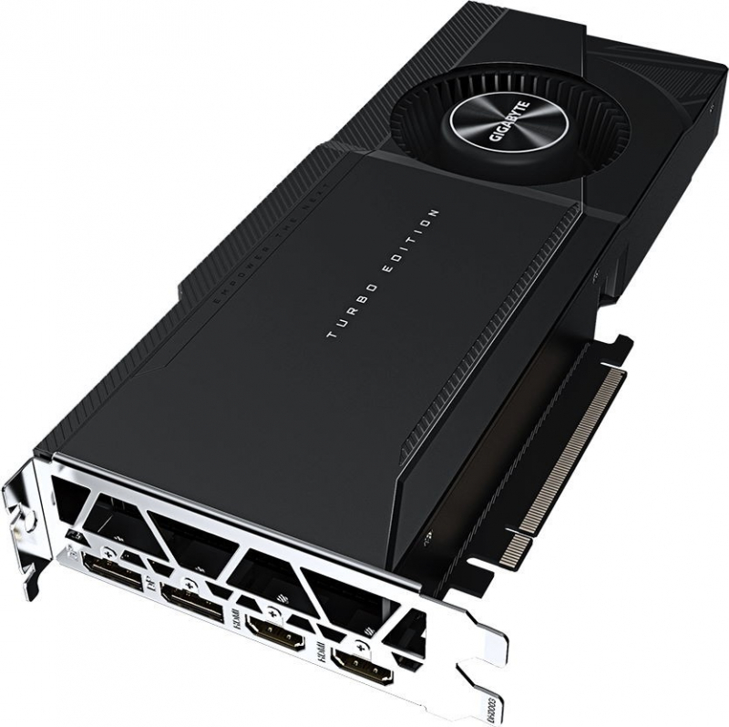 Видеокарта PCIE16 RTX3080 10GB LHR N3080TURBO-10GD 2.0 GIGABYTE