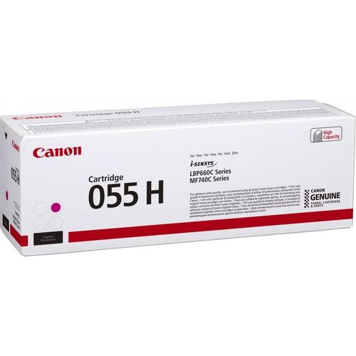 Картридж лазерный Canon 055 H M 3018C002 пурпурный (5900стр.)