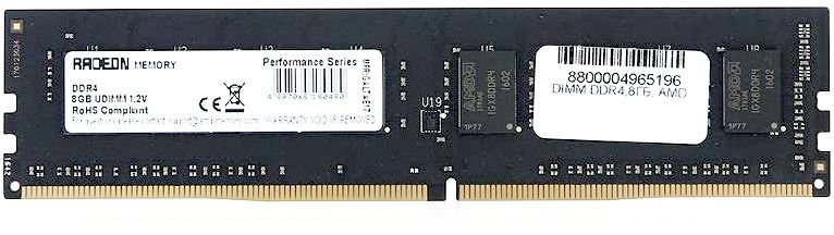 Оперативная память AMD Radeon R7 Performance Series 8GB DDR4 2133Mhz 1.2V DIMM (R748G2133U2S-U)