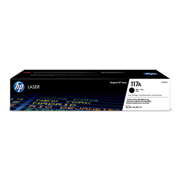 Картридж HP 117A для Color Laser 150/178/179, черный (1 000 стр.)
