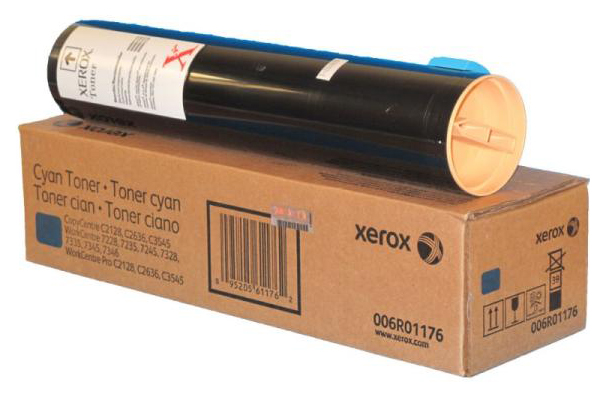 Картридж лазерный Xerox 006R01176 голубой (16000стр.)