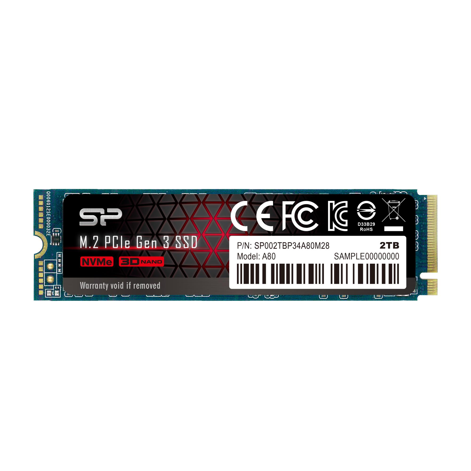 Жесткий диск SSD M.2 Silicon Power 2.0TB A80