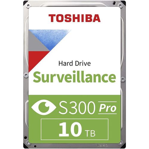Жесткий диск 10tb SATA-III Toshiba S300 Pro Surveillance (HDWT31AUZSVA)