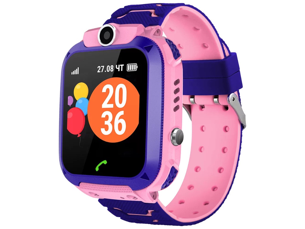 Умное носимое устройство (смарт-часы) GEOZON Kid (Pink)