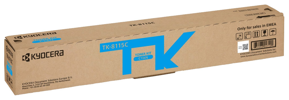 Картридж лазерный Kyocera TK-8115C 1T02P3CNL0 голубой (6000стр.) для Kyocera M8124cidn/M8130cidn
