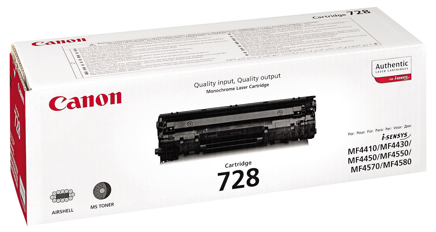 Картридж лазерный Canon 728 3500B010 черный (2100стр.)