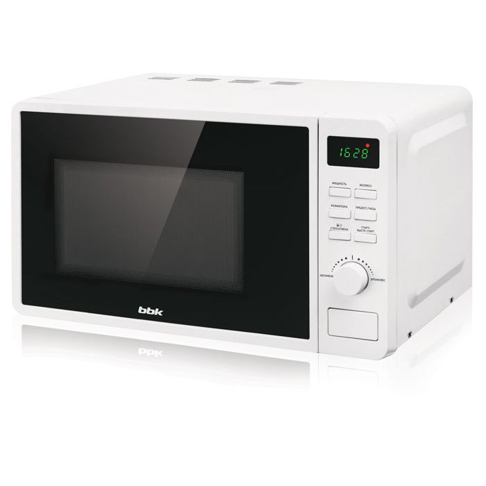 Микроволновая Печь BBK 20MWS-718T/W 20л. 700Вт белый/черный