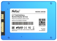 SSD 2.5" Netac 240Gb N535S Series <NT01N535S-240G-S3X> Retail