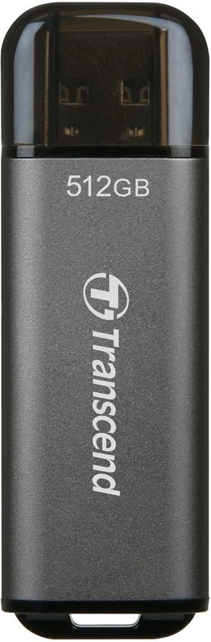 Флеш Диск Transcend 512Gb Jetflash 920 TS512GJF920 USB3.1 темно-серый