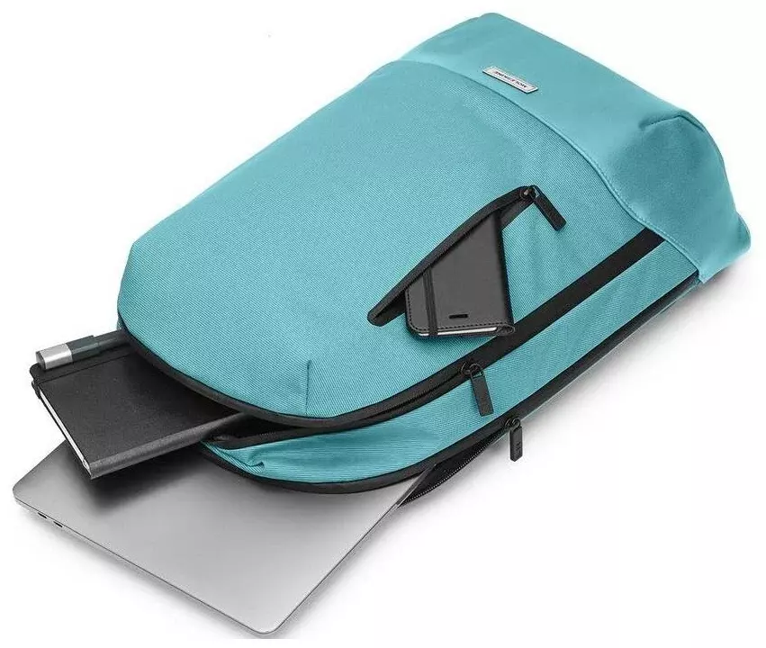 Рюкзак Moleskine METRO (ET20SMTBKB35) 31x47x13см полиамид бирюзовый