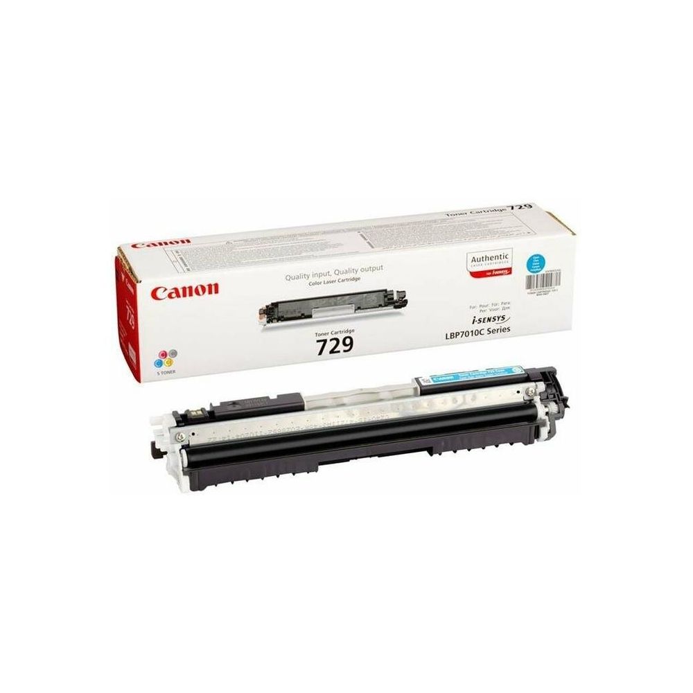 Картридж лазерный Canon 729C 4369B002 голубой (1000стр.) для Canon i-Sensys LBP-7010C/7018C