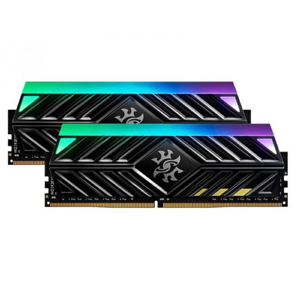 Оперативная память 16Gb DDR4 3200MHz ADATA XPG D41 RGB (AX4U32008G16A-DT41) (2x8Gb KIT)