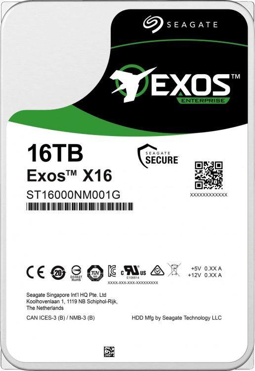 Жесткий диск Seagate Exos X16 16 TB ST16000NM001G