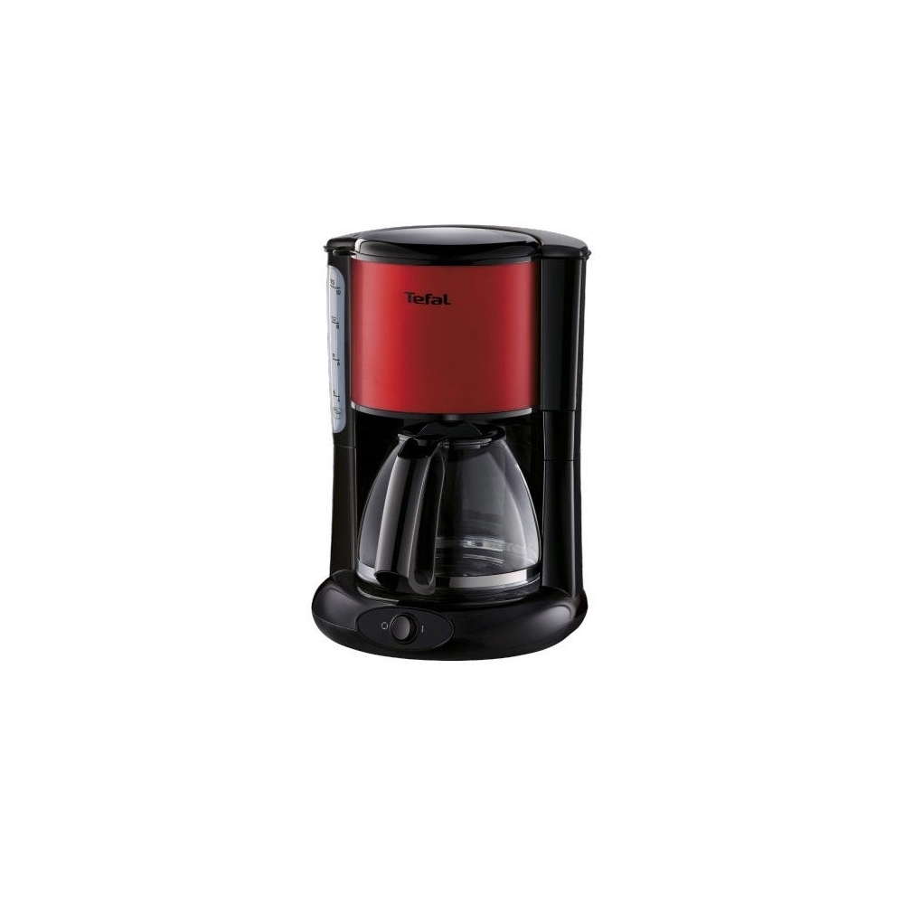 Кофеварка капельная Tefal CM361E38 1000Вт красный
