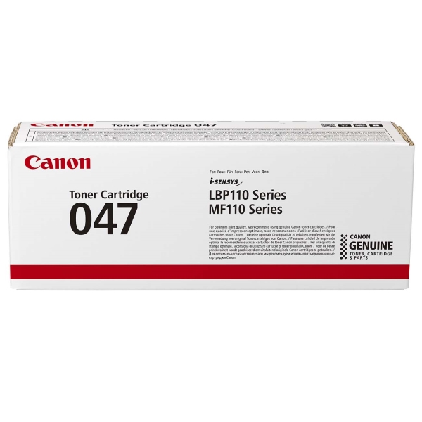 Картридж лазерный Canon 047 2164C002 черный (1600стр.) для Canon LBP112/LBP113W