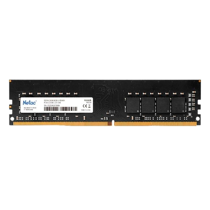Оперативная память 8Gb DDR4 2666MHz Netac (NTBSD4P26SP-08)