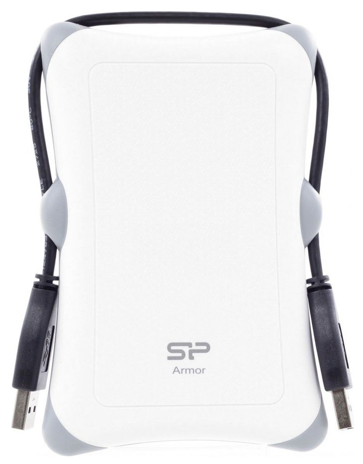 Жесткий диск 2 ТБ HDD Silicon Power Armor A30 белый