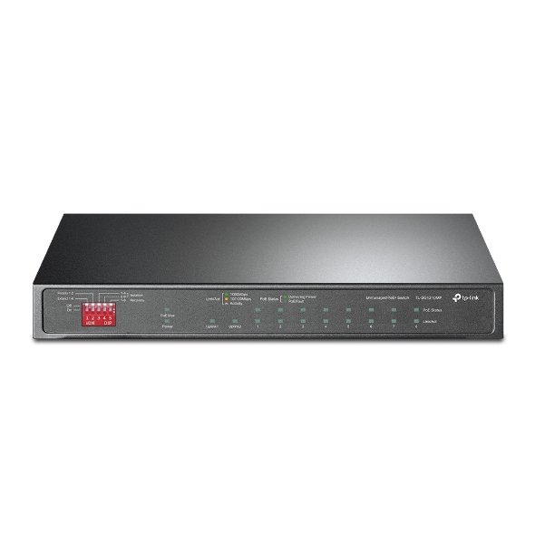 Коммутатор 10-Port Gigabit Desktop Switch with 8-Port PoE+