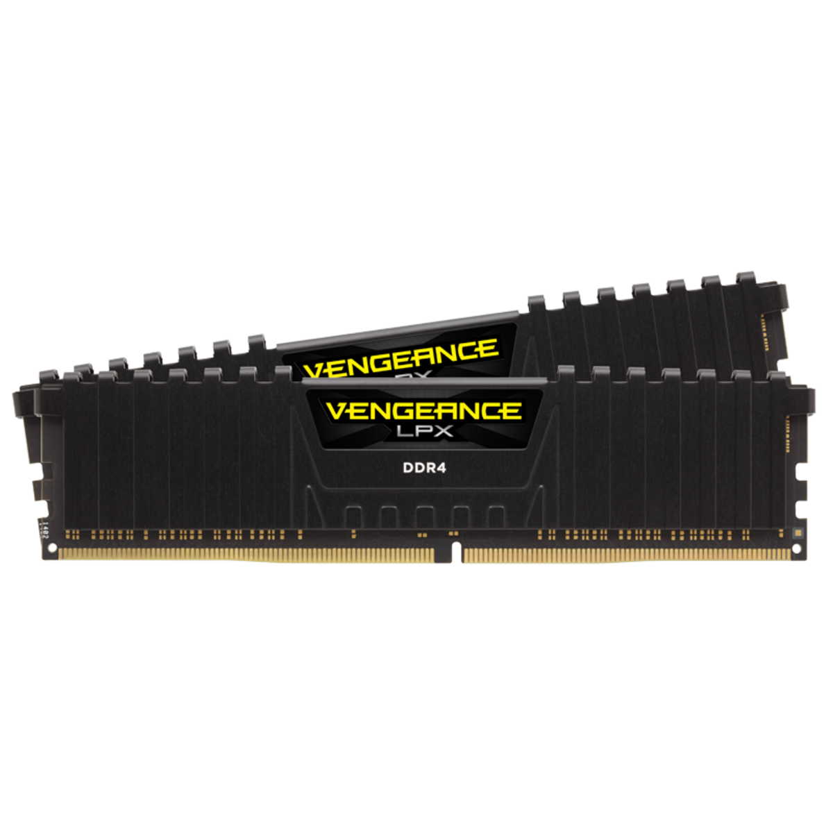 Оперативная память DIMM 16 Гб DDR4 3200 МГц Corsair Vengeance LPX Black (CMK16GX4M2B3200C16) PC-25600, 2x 8 Гб KIT