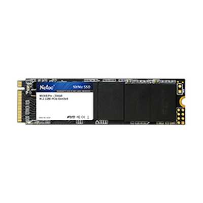 Твердотельный накопитель SSD M.2 2280 500Gb Netac N950E Pro PCIe [NT01N950E-500G-E4X] TLC 3D NAND (R3500/W3000MB/s)
