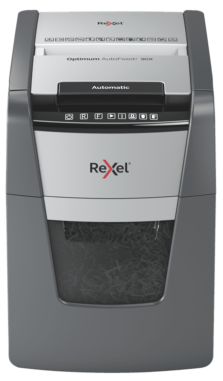 Шредер Rexel Optimum AutoFeed 90X черный с автоподачей (секр.P-4)