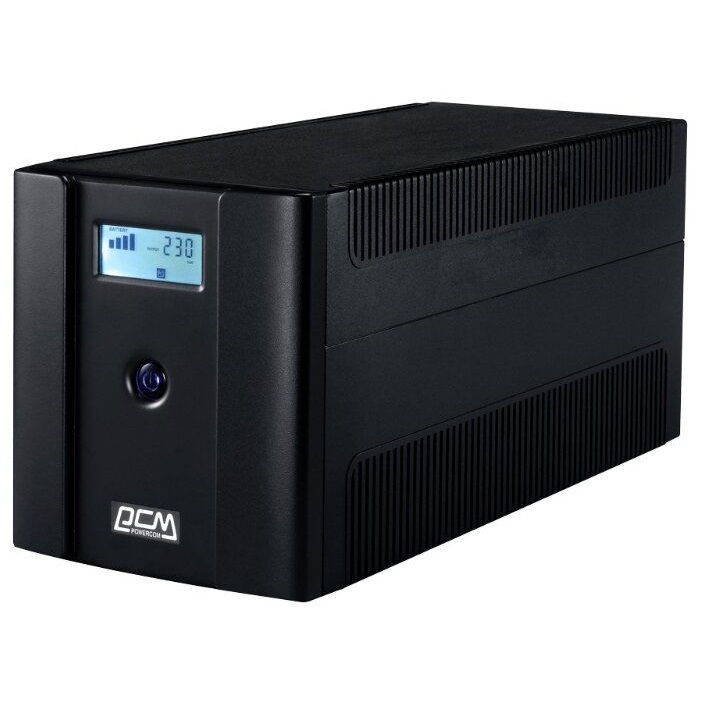 Источник бесперебойного питания Powercom Raptor RPT-1025AP LCD EURO