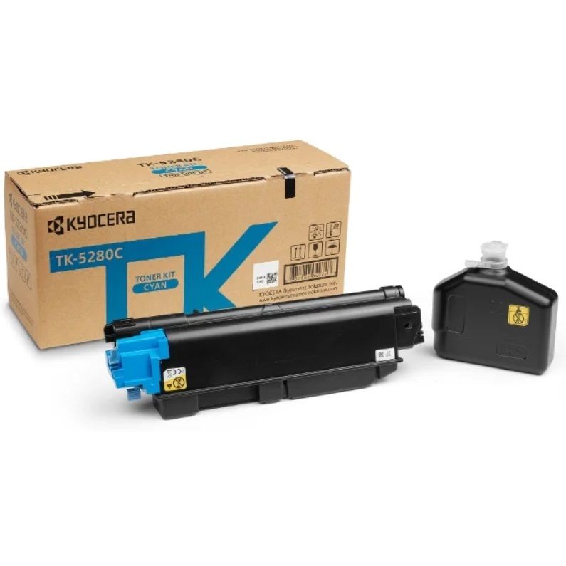 Картридж лазерный Kyocera TK-5280C 1T02TWCNL0 синий (11000стр.)