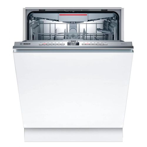 Встраиваемая посудомоечная машина Bosch SMV4EVX10E [60 см, 13, пр.-6, полная (корпус+шланг), дисплей, теплообм., луч на полу, серебристый]