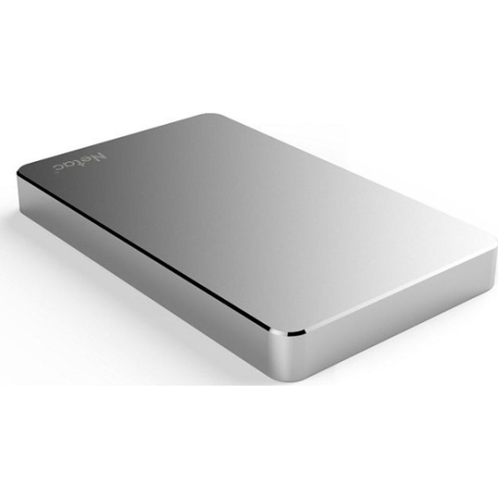 External HDD 2.5" Netac 2.0Tb K330 <NT05K330N-002T-30SL> USB3.0, Silver